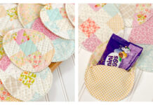 Patchwork Easter Eggs Free Sewing Pattern