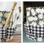 Sewing or Craft Organizing Caddy Free Sewing Pattern