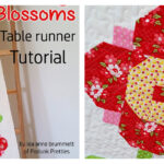 Spring Blossoms Table Runner Free Sewing Pattern