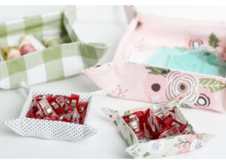 Fabric Nesting Tray Free Sewing Pattern