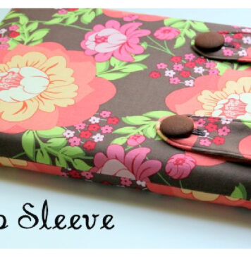 Laptop Sleeve Free Sewing Pattern