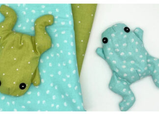 Stuffed Frog Sewing Pattern
