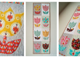 Tulip Time Quilt Free Sewing Pattern