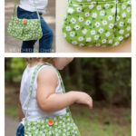 Little Girls Pleated Purse Free Sewing Pattern