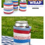 Scrappy Adjustable Summer Drink Wrap Free Sewing Pattern
