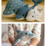 Dolphin Soft Toy Sewing Pattern