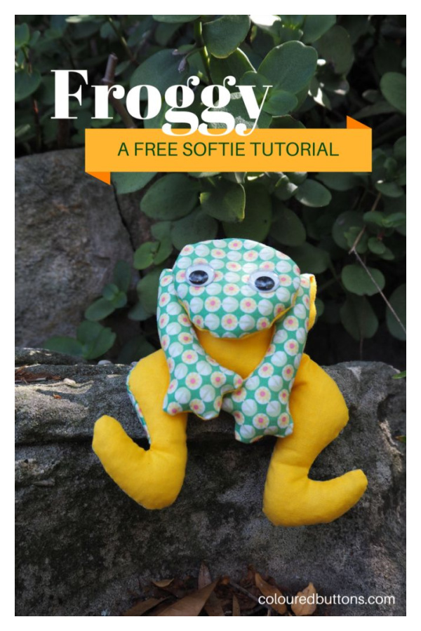 Frog Softie Free Sewing Pattern