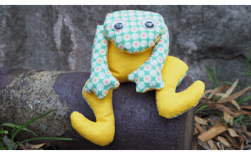 Frog Softie Free Sewing Pattern
