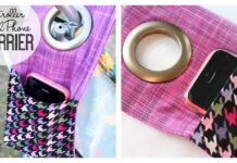Stroller Cell Phone Carrier Free Sewing Pattern