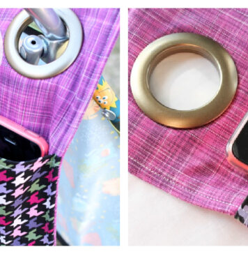 Stroller Cell Phone Carrier Free Sewing Pattern