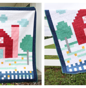 Sweet Farm Quilt Free Sewing Pattern