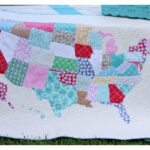 US Map Quilt Free Sewing Pattern