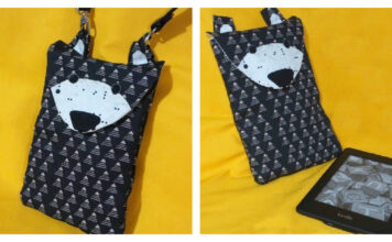 Bear Kindle Case Free Sewing Pattern