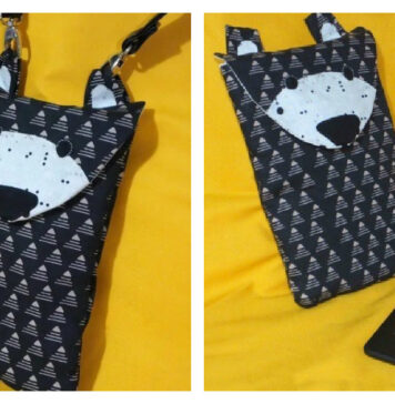 Bear Kindle Case Free Sewing Pattern