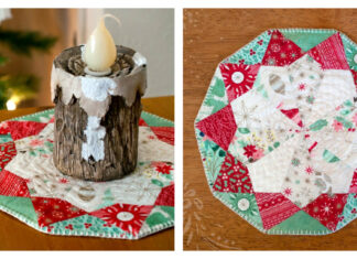 EPP Table Topper Free Sewing Pattern