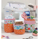 Fabric Basket Free Sewing Pattern