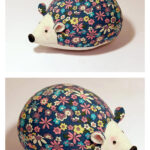Fabric Hedgehog Toy Free Sewing Pattern