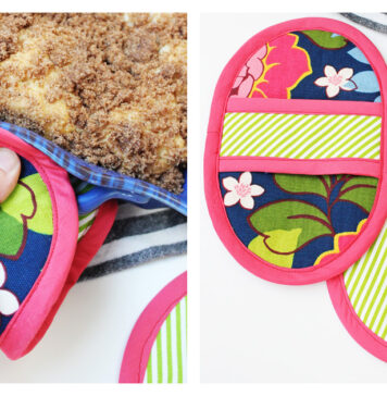 Homemade Potholder Free Sewing Pattern