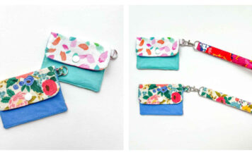 Simple Wallet Free Sewing Pattern
