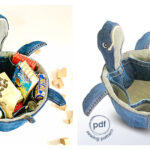 Turtle Basket Sewing Pattern