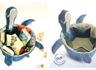 Turtle Basket Sewing Pattern