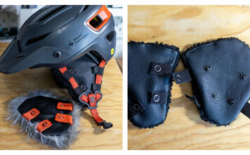 Bike Helmet Ear Warmers Free Sewing Pattern