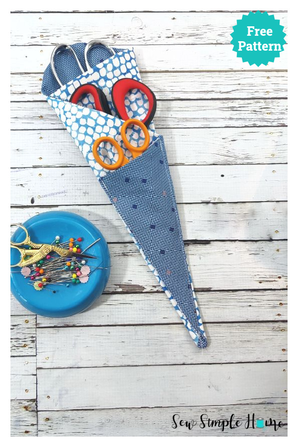 Easy Scissor Holder Free Sewing Pattern