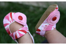Modern Baby Bootie Free Sewing Pattern