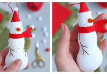 Snowman Free Sewing Pattern