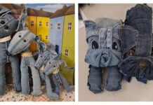 Upcycled Denim Dog Sewing Pattern
