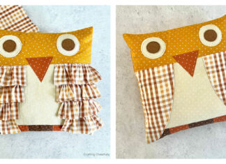Fall Owl Pillow Free Sewing Pattern
