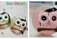 Owl Ornament Free Sewing Pattern