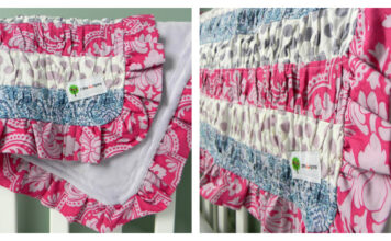 Ruffled Baby Lovey Free Sewing Pattern