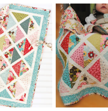Sophie Car Seat Quilt Free Sewing Pattern