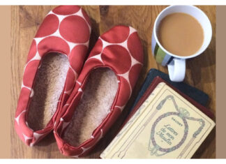 Supersoft Slippers Free Sewing Pattern
