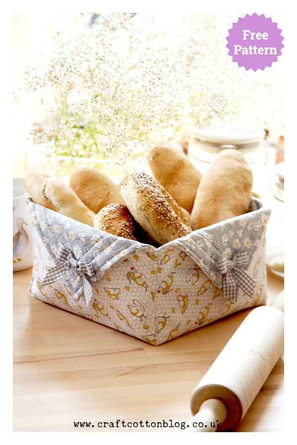 Bread Basket Free Sewing Pattern