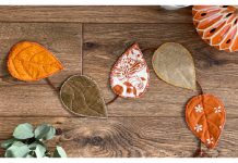 Fabric Autumn Leaf Garland Free Sewing Pattern