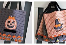 Halloween Trick or Treat Bag Free Sewing Pattern