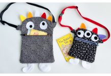 Monster Bag Free Sewing Pattern