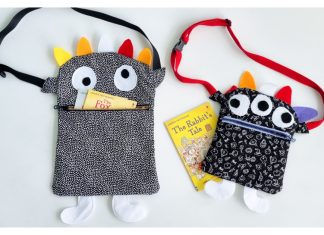 Monster Bag Free Sewing Pattern