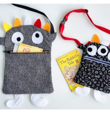 Monster Bag Free Sewing Pattern