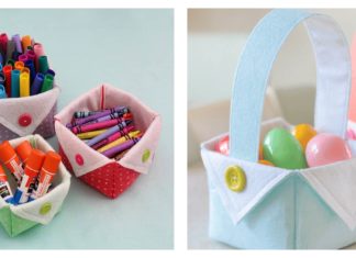 Nesting Baskets Free Sewing Pattern