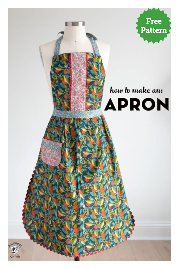 Adorable Apron Free Sewing Pattern