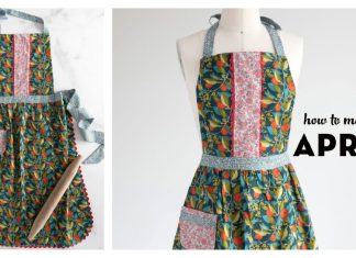 Adorable Apron Free Sewing Pattern