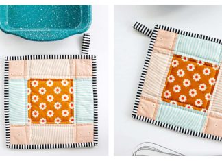 Charm Square Potholder Free Sewing Pattern