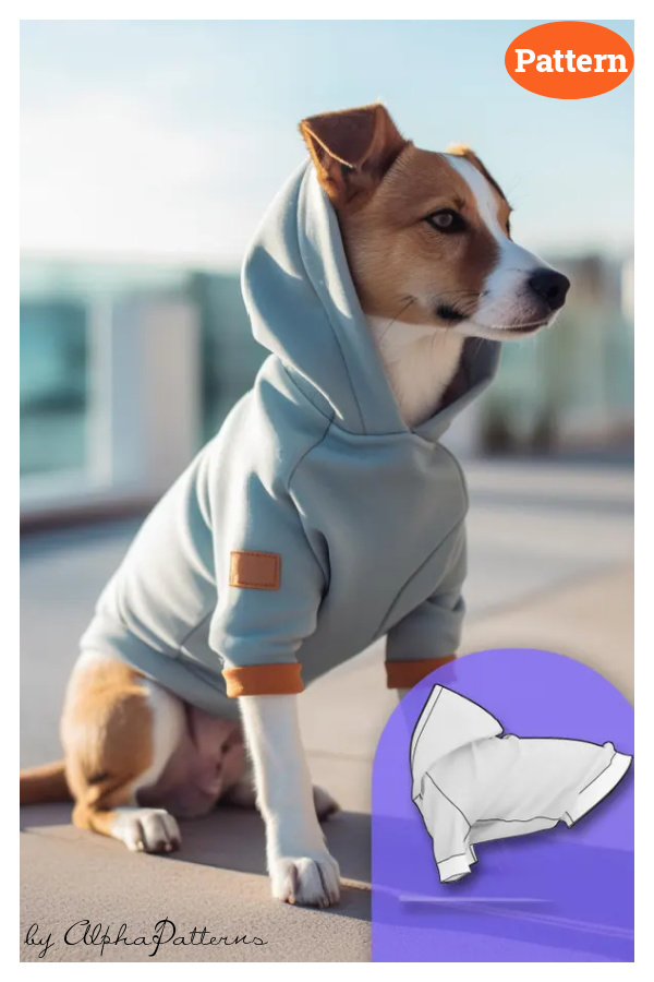Dog Hoodie Sewing Pattern