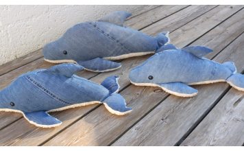 Dolphin Pillow Free Sewing Pattern