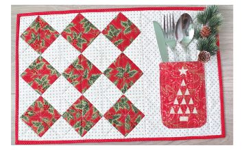 Placemat with Pocket Free Sewing Pattern