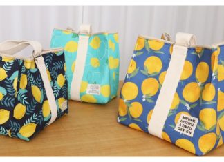 Gift Bags Free Sewing Pattern and Video Tutorial