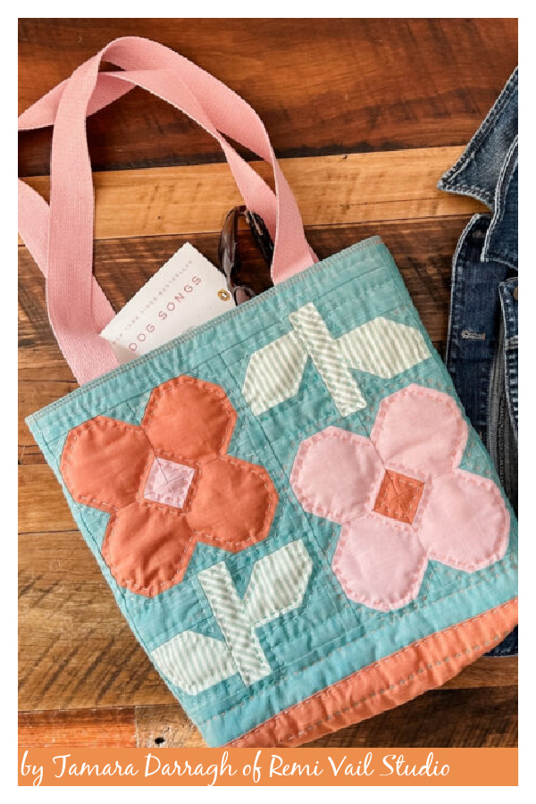 Quilted Tote Free Sewing Pattern 